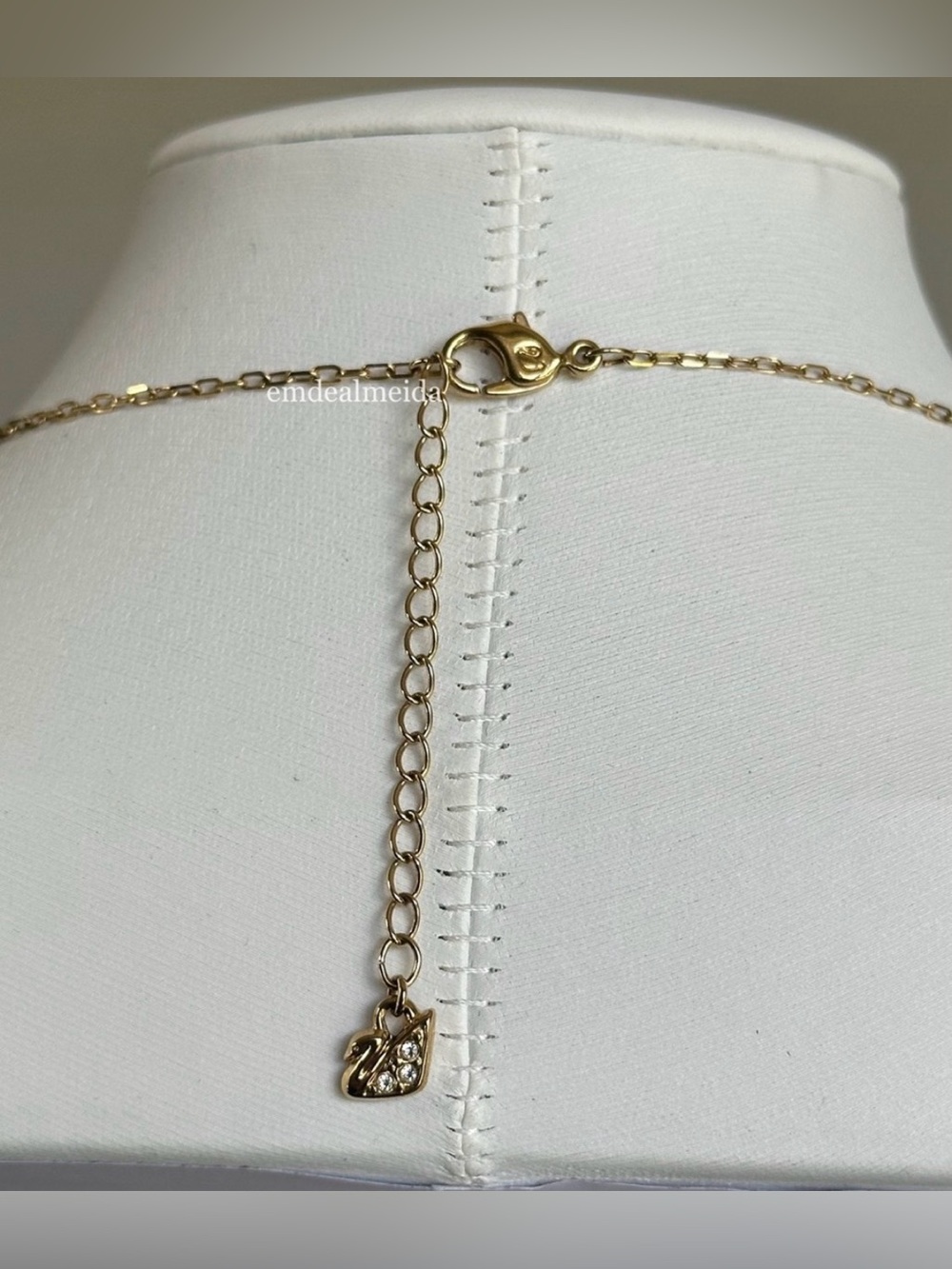 Rare Swarovski Crystal Gold Tone Brancusi Collar Statement Bib Necklace 5077509 - Picture 4 of 5